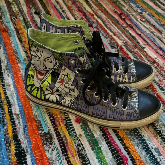 2011 DC Comics x Batman vs Joker Converse All Star - Picture 3 of 5